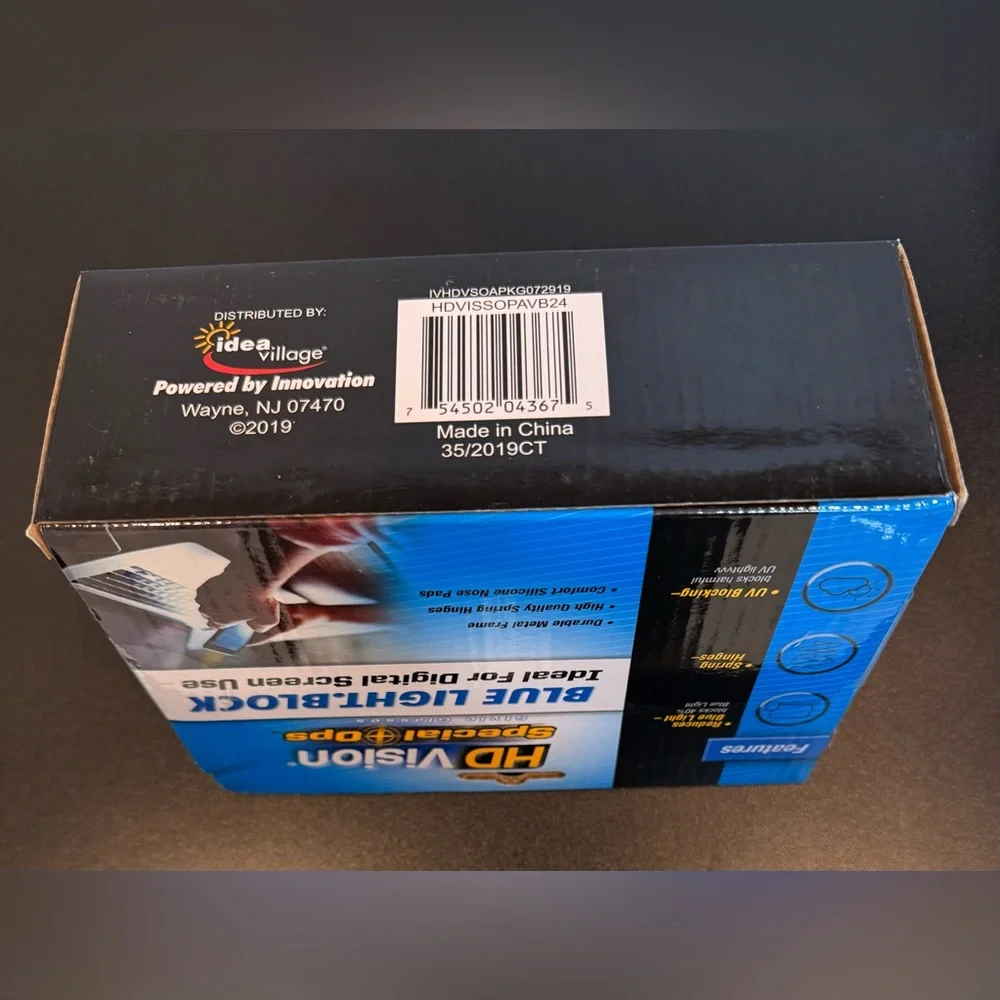 Blue Light Blocking Glasses - Black